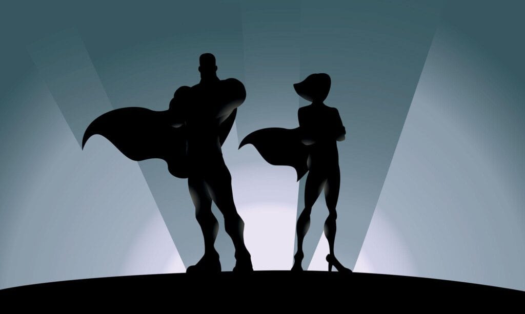 Kunden som superhjälte